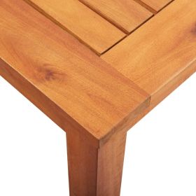 vidaXL Garden Table 150x90x74 cm Solid Acacia Wood